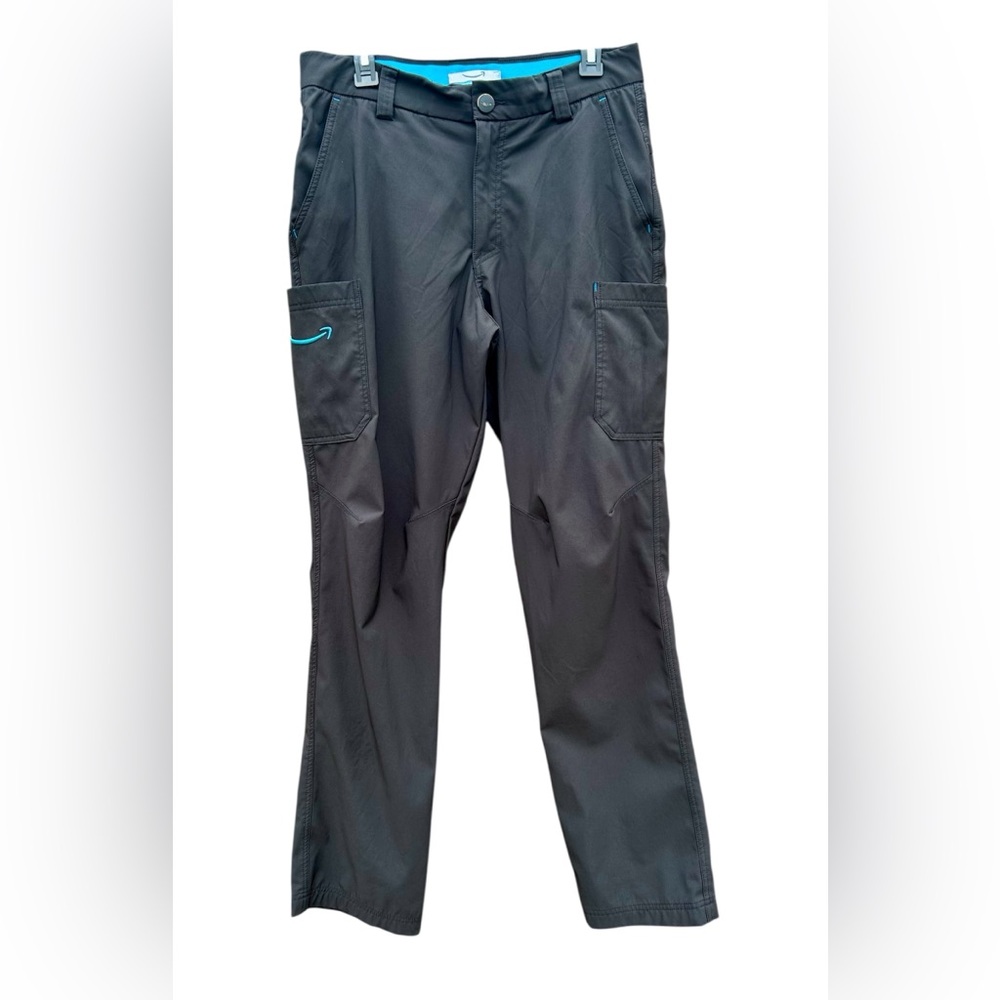 Luly Yang Amazon Pants Size Large Men’s (34-37) Black Blue